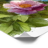 Tuinpad Landschap 4 Poster (Hoek)