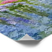 Tuinpad Landschap 5 Poster (Hoek)