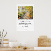 Tuinpad Marcus Aurelius Citaat Print Stoïcijns (Keuken)