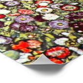 Tuinpad met kippen door Gustav Klimt Poster (Hoek)