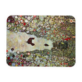 Tuinpad met kippen, Gustav Klimt, Art Nouveau Magneet (Horizontaal)