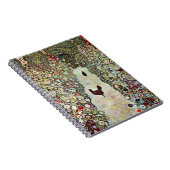 Tuinpad met kippen, Gustav Klimt, Art Nouveau Notitieboek (Rechterzijde)