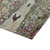 Tuinpad met kippen, Gustav Klimt, Art Nouveau Snijplank (Hoek)