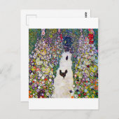 Tuinpad met kippen, Gustav Klimt Briefkaart (Voorkant / Achterkant)