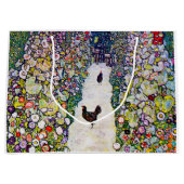 Tuinpad met kippen, Gustav Klimt Groot Cadeauzakje (Voorkant)