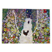 Tuinpad met kippen, Gustav Klimt Groot Cadeauzakje (Achterkant)