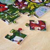 Tuinpad met kippen, Gustav Klimt Legpuzzel (Zijkant)