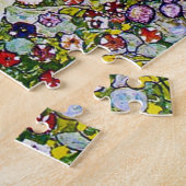 Tuinpad met kippen, Gustav Klimt Legpuzzel (Zijkant)