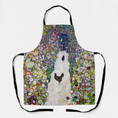 Tuinpad met kippen, Gustav Klimt Schort (Voorkant)