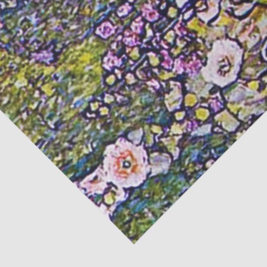 Tuinpad met kippen, Gustav Klimt Tissuepapier (Detail)