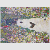Tuinpad met kippen, Gustav Klimt Tissuepapier (Voorkant)