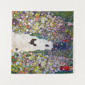 Tuinpad met kippen, Gustav Klimt Wandkleed (Voorkant (horizontaal))