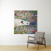 Tuinpad met kippen, Gustav Klimt Wandkleed (In Situ (horizontaal))