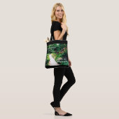 Tuinpad met Spreuken 3:5-6 Tote Bag (Op model)