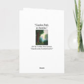 "Tuinpad op Sunrise." Wenskaart Kaart (Achterkant)