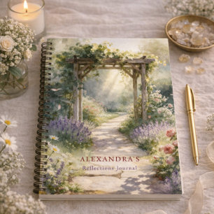 Tuinpad Persoonlijk Reflectie Dagboek Notitieboek