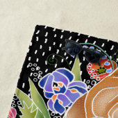 TUINPAD show strandlaken zwarte achtergrond (In situ)