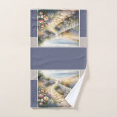 Tuinpad van het Landhuis naar de Zee Bad Handdoek (Handdoek)