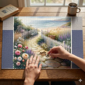 Tuinpad van het Landhuis naar de Zee Legpuzzel
