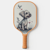 Tuinpaddel voor Pickleball met Hond Paddle (Achterkant)