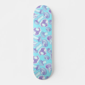 Tuinpaddenstoelen blauw persoonlijk skateboard