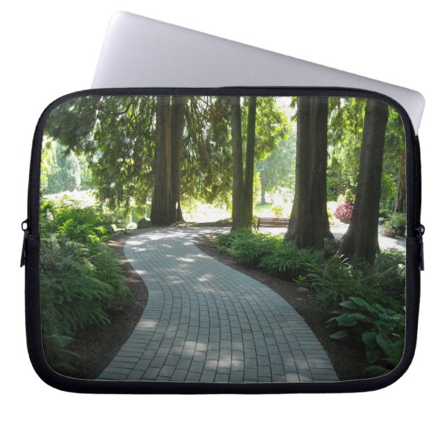 Tuinpaden Laptop Sleeve (Voorkant)