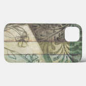 Tuinpaneel met bladeren, bloemen en gras Case-Mate iPhone case (Achterkant (horizontaal))