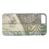 Tuinpaneel met bladeren, bloemen en gras Case-Mate iPhone case (Achterkant (Horizontaal))