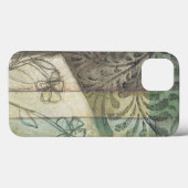 Tuinpaneel met bladeren, bloemen en gras Case-Mate iPhone case (Achterkant (horizontaal))