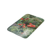 Tuinpapaver (door Mildred Anne Butler) Badmat (Gekanteld)