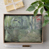 Tuinpapaver (door Mildred Anne Butler) Tissuepapier (Geschenk)