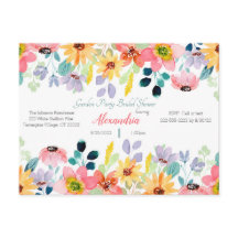 Tuinpartij Bridal Shower Invitation