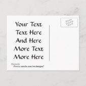 Tuinpartij-Briefkaarten Uitnodiging Briefkaart (Achterkant)