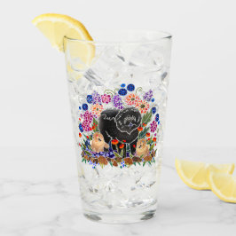TUINPARTIJ Chow 16 oz glas-ontwerp voor & achter Glas