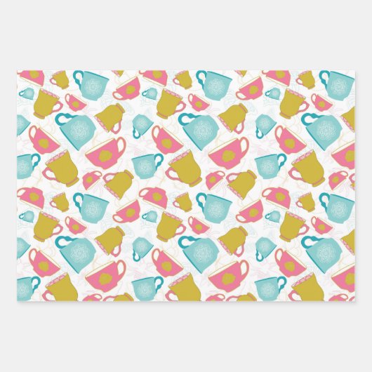  tuinpartij inpakpapier vel (Voorkant 2)