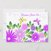 Tuinpartij - Uitnodiging (Voorkant)