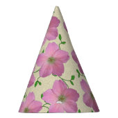 Tuinpartij - Zachte roze ventiel op elke kleur Feesthoedjes (Rechts)