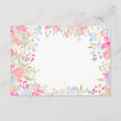 Tuinpastel wildflower afstuderen advies informatiekaartje (Achterkant)