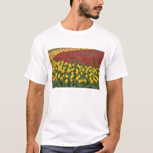 Tuinpatroon van tulpen, Keukenhof, 2 T-shirt