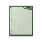 Tuinplantlogboek Notitieblok (Linkerzijde)