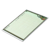 Tuinplantlogboek Notitieblok (Schuin)