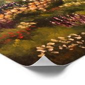 Tuinpoort door Celestine poster (Hoek)