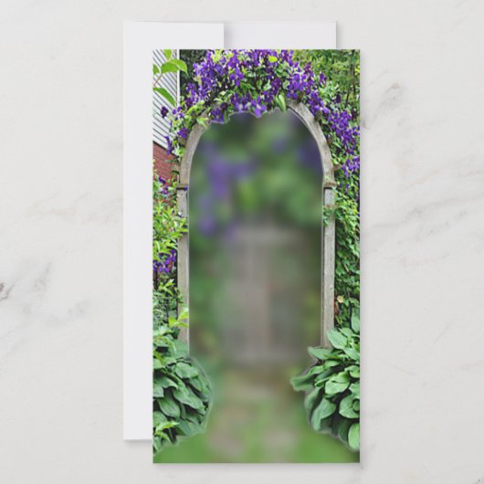 TUINPOORT UITNODIGING (Voorkant)