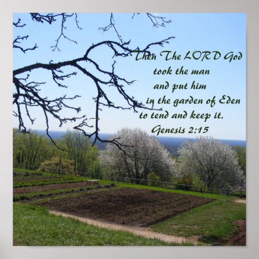 TuinPoster Poster (Voorkant)