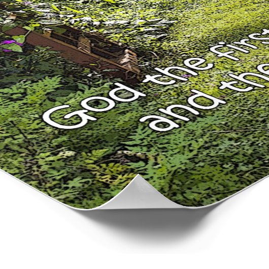 TuinPoster Poster (Hoek)