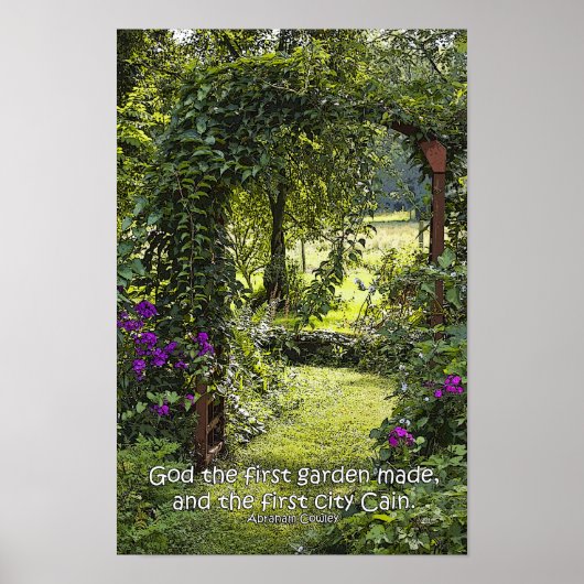 TuinPoster Poster (Voorkant)