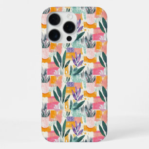 Tuinpottenpatroon in fauvistische stijl iPhone 16 pro max hoesje