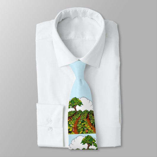 tuinprint stropdas (Gebonden)