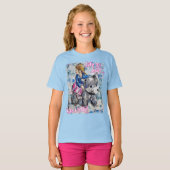 Tuinrace T-shirt (Voorkant volledig)