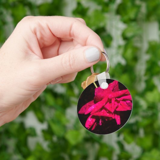 Tuinroos Sleutelhanger (Hand)